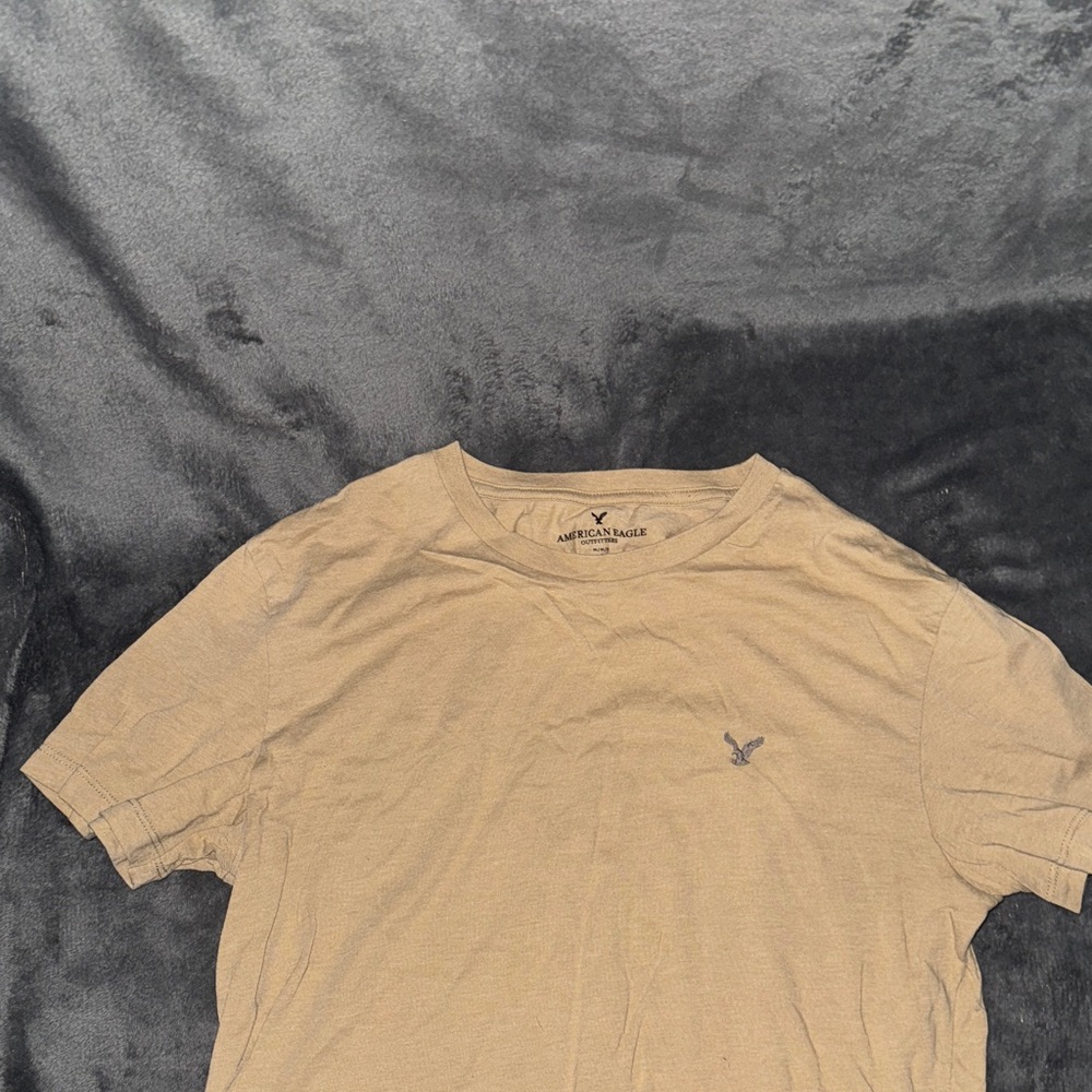 American Eagle Outfitters Men's Beige Tee